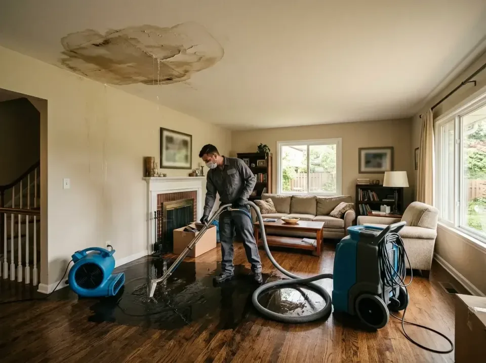 attic-pipe-burst-ceiling-drip-008 — frequently asked questions, Water Damage Restoration & Carpet Care in Byrnes Mill, MO